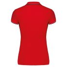 Kariban KA251 női rövid ujjú galléros pamut póló