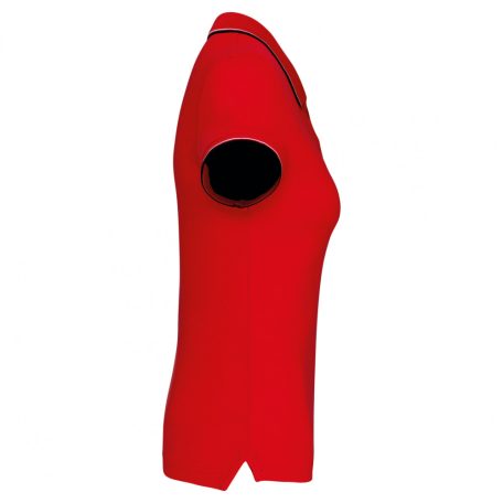 Kariban KA251 női rövid ujjú galléros pamut póló