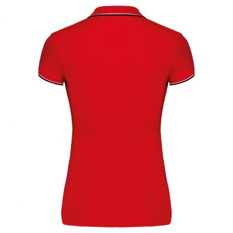 Kariban KA251 női rövid ujjú galléros pamut póló