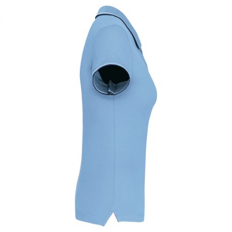 Kariban KA251 női rövid ujjú galléros pamut póló