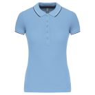 Kariban KA251 női rövid ujjú galléros pamut póló