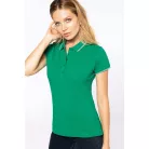 Kariban KA251 női rövid ujjú galléros pamut póló