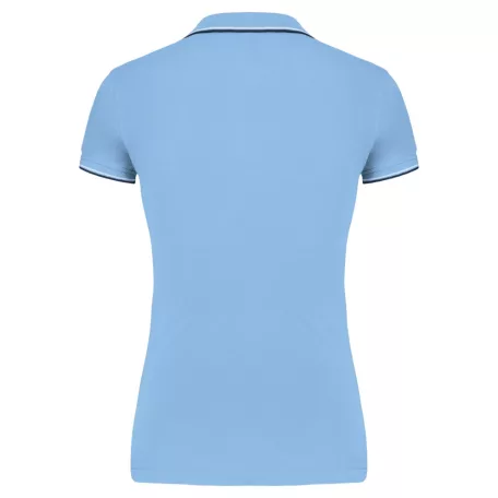 Kariban KA251 női rövid ujjú galléros pamut póló