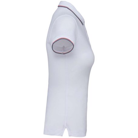 Kariban KA251 női rövid ujjú galléros pamut póló