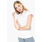 Kariban KA251 női rövid ujjú galléros pamut póló