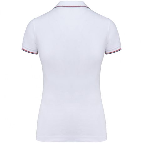 Kariban KA251 női rövid ujjú galléros pamut póló