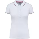 Kariban KA251 női rövid ujjú galléros pamut póló