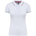 Kariban KA251 női rövid ujjú galléros pamut póló
