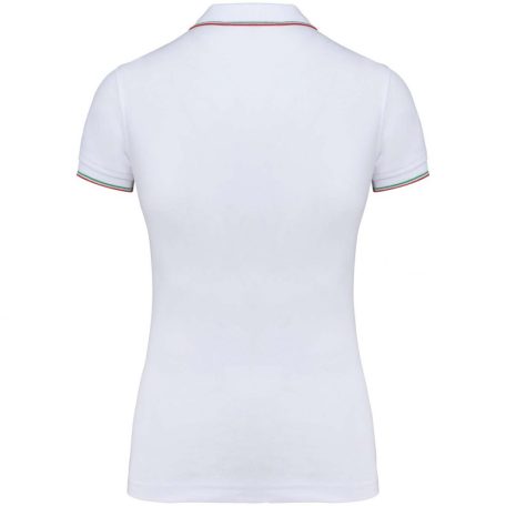 Kariban KA251 női rövid ujjú galléros pamut póló