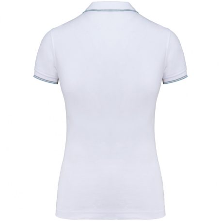 Kariban KA251 női rövid ujjú galléros pamut póló