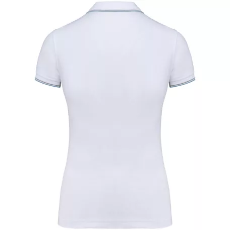 Kariban KA251 női rövid ujjú galléros pamut póló