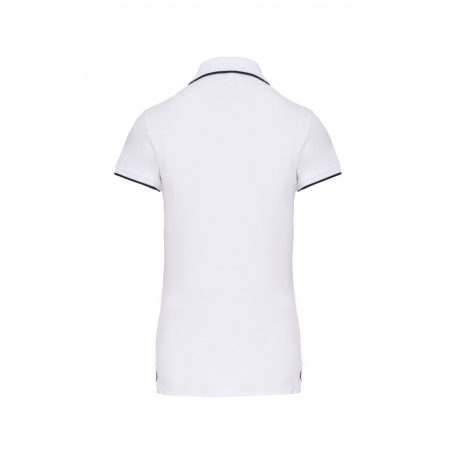 Kariban KA252 női rövid ujjú galléros pamut póló