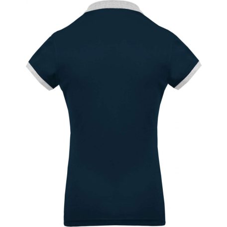 Kariban KA259 női kontrasztos piké galléros póló