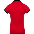 Kariban KA259 női kontrasztos piké galléros póló