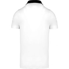 Kariban KA260 férfi kontrasztos jersey galléros póló