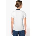 Kariban KA261 női kontrasztos jersey galléros póló