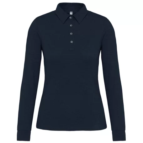 Kariban KA265 női hosszú ujjú jersey galléros póló