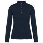 Kariban KA265 női hosszú ujjú jersey galléros póló