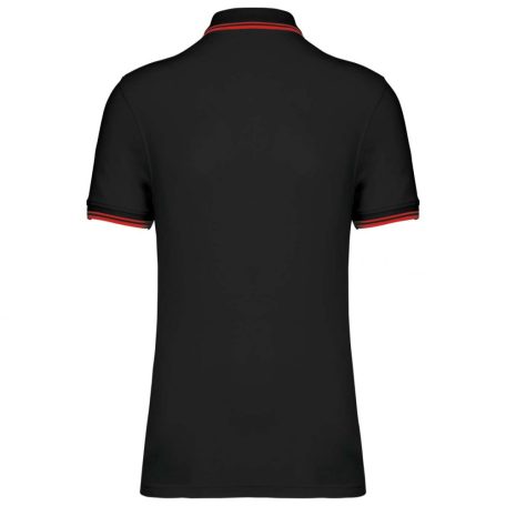 Kariban KA272 férfi rövid ujjú galléros póló két csíkkal az ujján