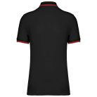 Kariban KA272 férfi rövid ujjú galléros póló két csíkkal az ujján