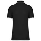 Kariban KA272 férfi rövid ujjú galléros póló két csíkkal az ujján