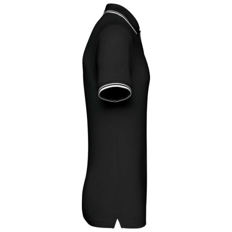 Kariban KA272 férfi rövid ujjú galléros póló két csíkkal az ujján