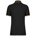 Kariban KA272 férfi rövid ujjú galléros póló két csíkkal az ujján