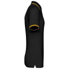 Kariban KA272 férfi rövid ujjú galléros póló két csíkkal az ujján