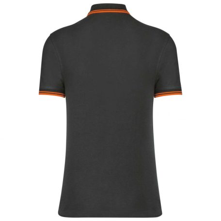 Kariban KA272 férfi rövid ujjú galléros póló két csíkkal az ujján