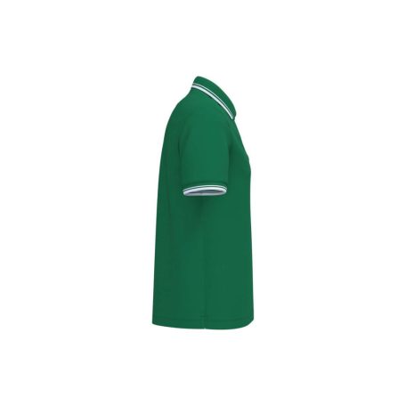 Kariban KA272 férfi rövid ujjú galléros póló két csíkkal az ujján