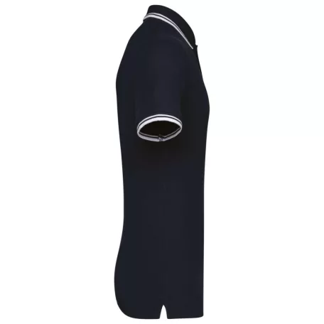 Kariban KA272 férfi rövid ujjú galléros póló két csíkkal az ujján