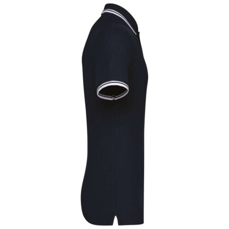 Kariban KA272 férfi rövid ujjú galléros póló két csíkkal az ujján