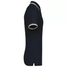 Kariban KA272 férfi rövid ujjú galléros póló két csíkkal az ujján