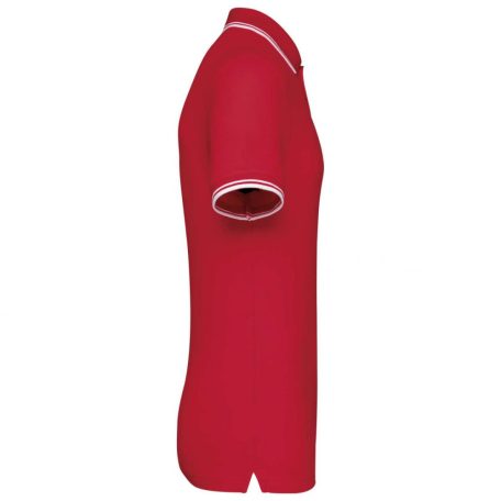 Kariban KA272 férfi rövid ujjú galléros póló két csíkkal az ujján