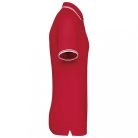 Kariban KA272 férfi rövid ujjú galléros póló két csíkkal az ujján