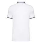 Kariban KA272 férfi rövid ujjú galléros póló két csíkkal az ujján