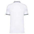 Kariban KA272 férfi rövid ujjú galléros póló két csíkkal az ujján