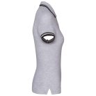 Kariban KA273 női rövid ujjú galléros póló két csíkkal az ujján