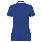 Kariban KA273 női rövid ujjú galléros póló két csíkkal az ujján