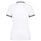 Kariban KA273 női rövid ujjú galléros póló két csíkkal az ujján