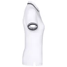 Kariban KA273 női rövid ujjú galléros póló két csíkkal az ujján