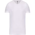 Kariban KA3014 férfi V-nyakú pamut/elasztán póló