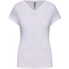 Kariban KA3015 női V-nyakú pamut/elasztán póló