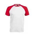 Kariban KA330 BASEBALL - KONTRASZT PÓLÓ 3XL