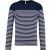 Kariban KA366 FÉRFI HOSSZÚ UJJÚ BRETON CSÍKOS FELSŐ 3XL