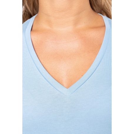 Kariban KA381 pamut női környakú póló