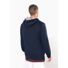 Kariban KA4013 kontraszt kapucnis pulóver