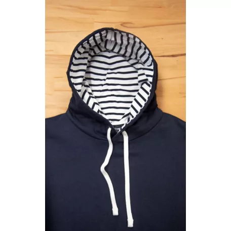 Kariban KA4013 kontraszt kapucnis pulóver