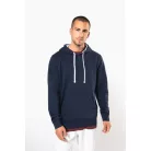 Kariban KA4013 kontraszt kapucnis pulóver