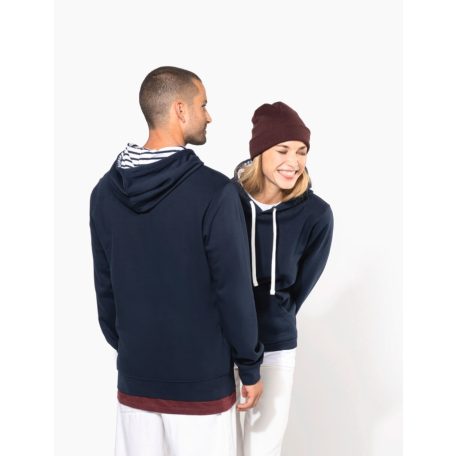 Kariban KA4013 kontraszt kapucnis pulóver